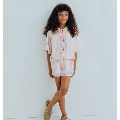 【the new society】Orchid Blouse Petal Pink
