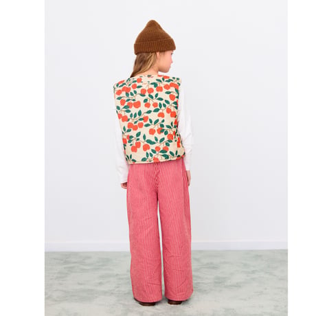 【TINYCOTTONS】TINY APPLES VEST *dark vanilla*