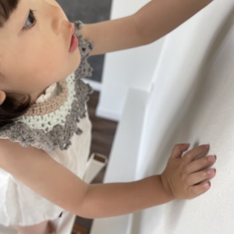 予約【babytoly】Happy Moon Crochet Collars
