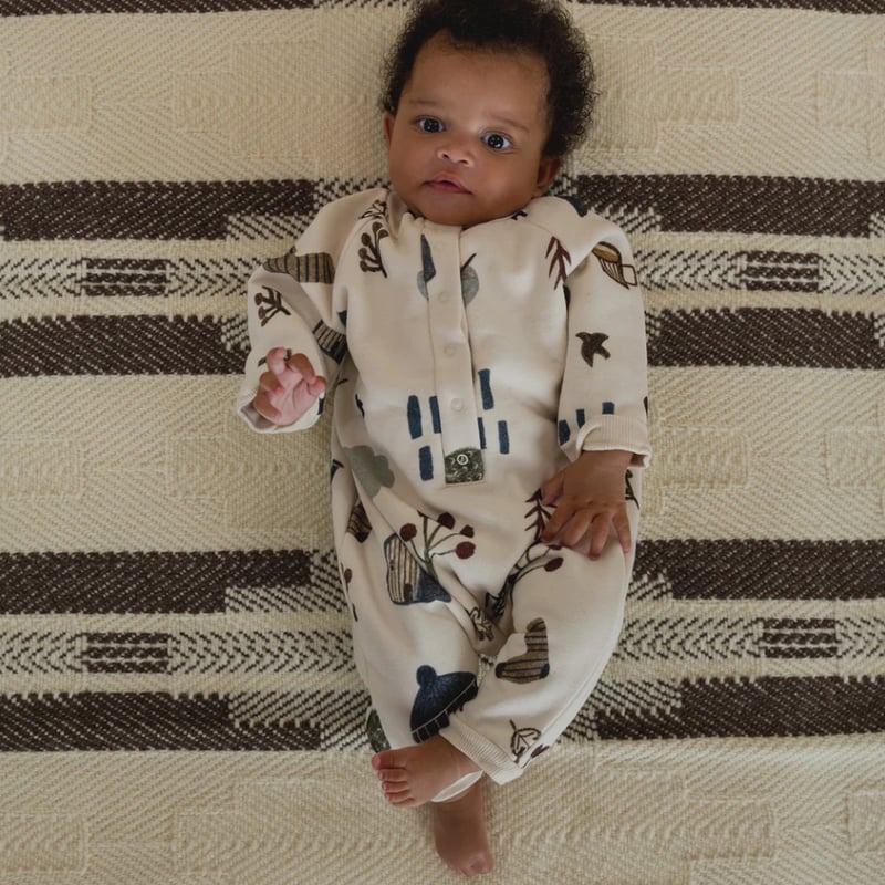 organic zoo】Cosy Wild Onesie Undyed | lana