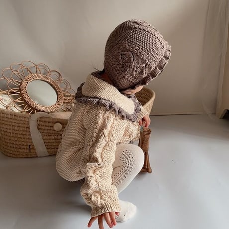 予約【babytoly】rococo  cardigan