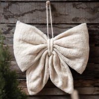予約【Shirley Bredal】Big Christmas Bow - Cream