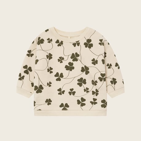 【organic zoo】Clover Sweatshirt Undyed