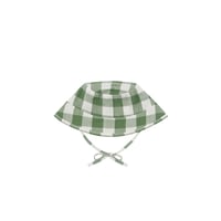 【organic zoo】Dill Gingham Bucket Sun Hat