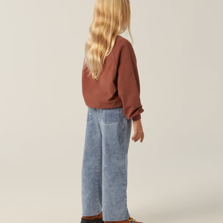 【the campamento】RABBIT BROWN SWEATSHIRT