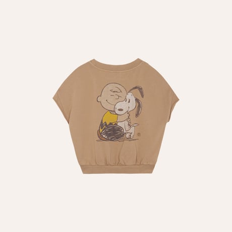 【the campamento】SNOOPY AND CHARLIE HUG BABY VEST
