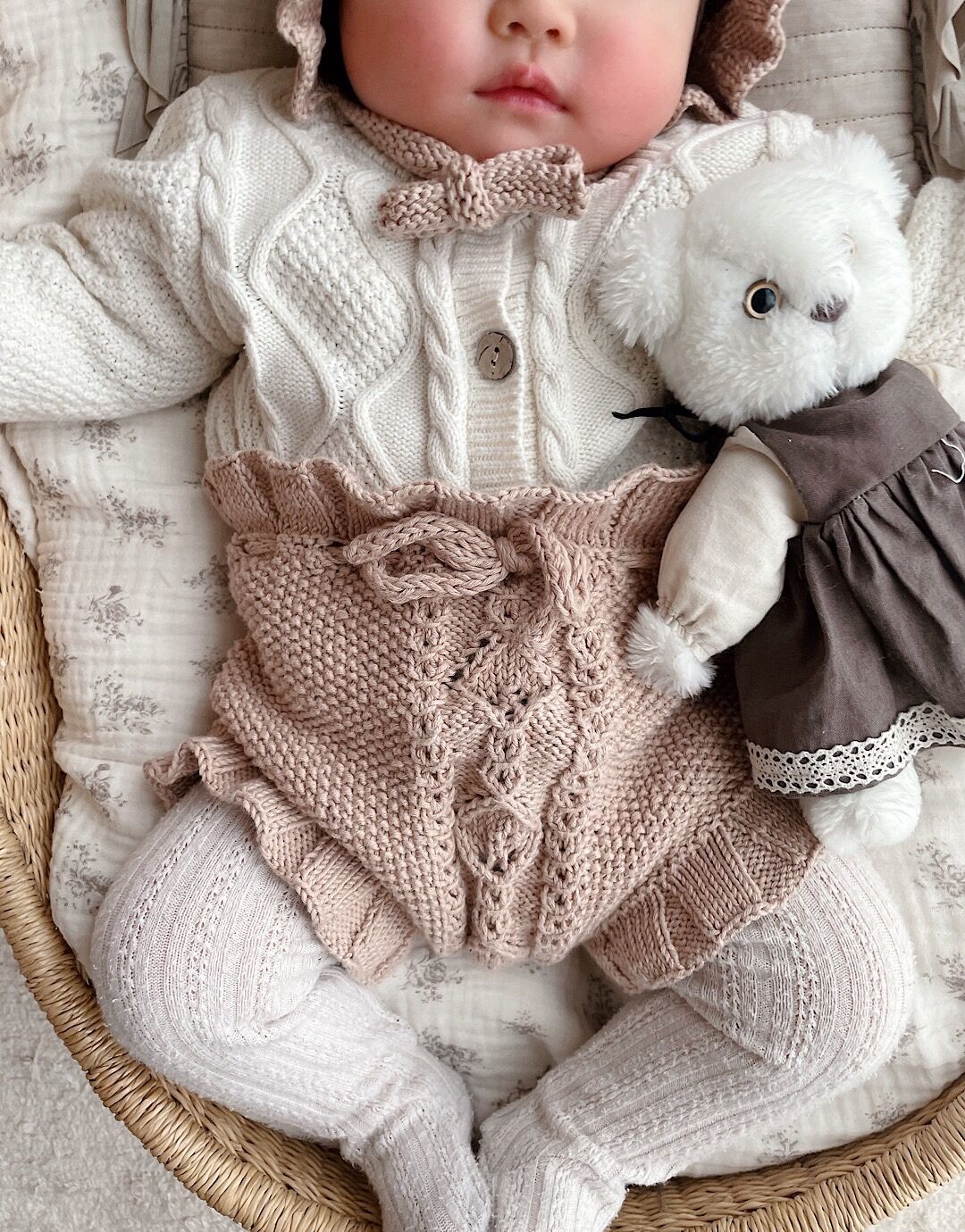 babytoly】rococo bloomer/ clay | lana