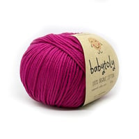 【babytoly】FUCHSIA//Organic cotton yarns