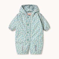 【TINYCOTTONS】CHERRIES SNOW ONE-PIECE *warm grey*