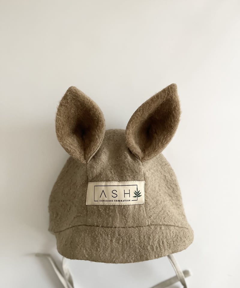 ASH GENERATION】halva squirrel bonnet | lana