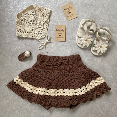 予約【babytoly】camille skirt/ 2 color