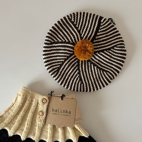 【kalinka】Divna Beret / Chacoral/Caramel