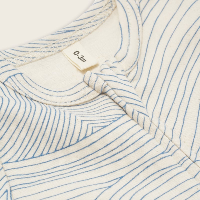 organic zoo】Seascape Zip Sleepsuit Undyed | lana