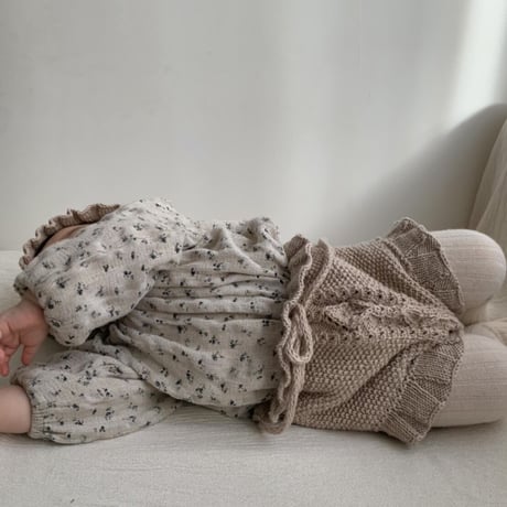 予約【babytoly】rococo bloomers