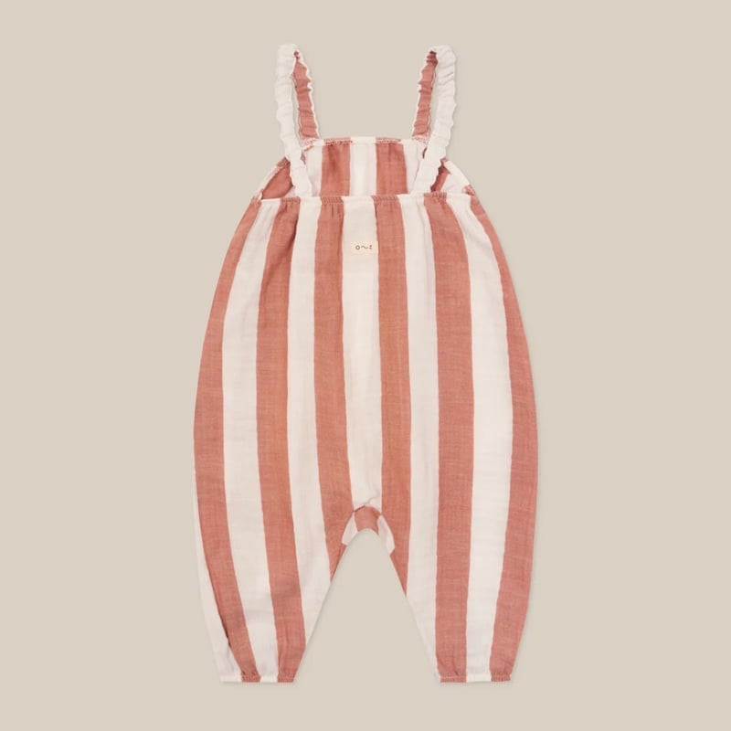 オーガニックズーjumpsuit organic zoo】Sienna Stripes Artisan Jumpsuit |