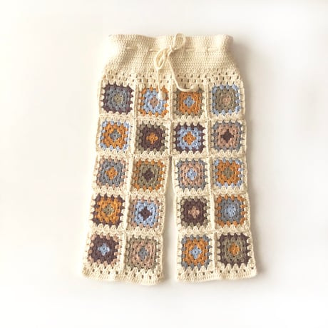 予約【babytoly】CROCHET PANTS