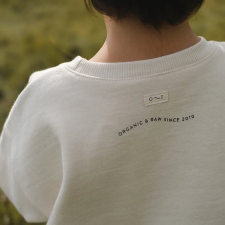 【organic zoo】Milk Sweatshirt Undyed