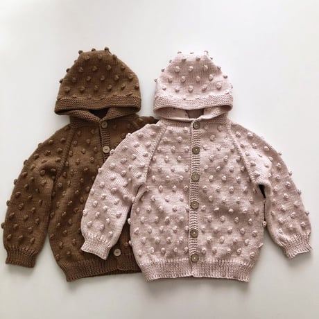 予約【babytoly 】 popcorn hoodie /confetti