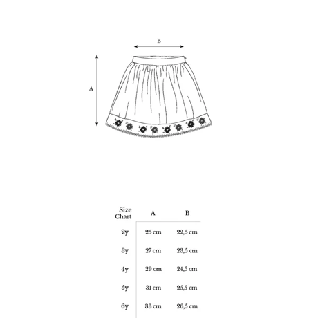 【Bebe Organic】ANASIS SKIRT