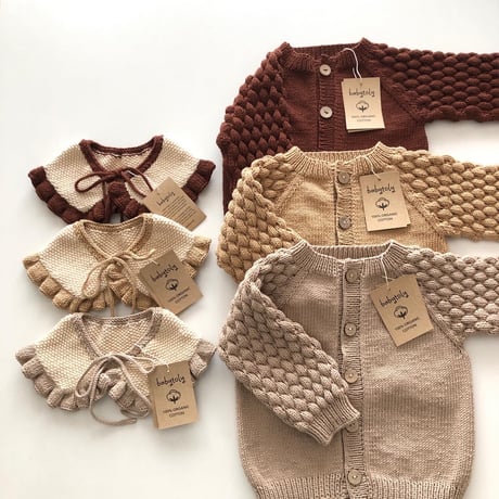 予約【babytoly 】adele cardigan