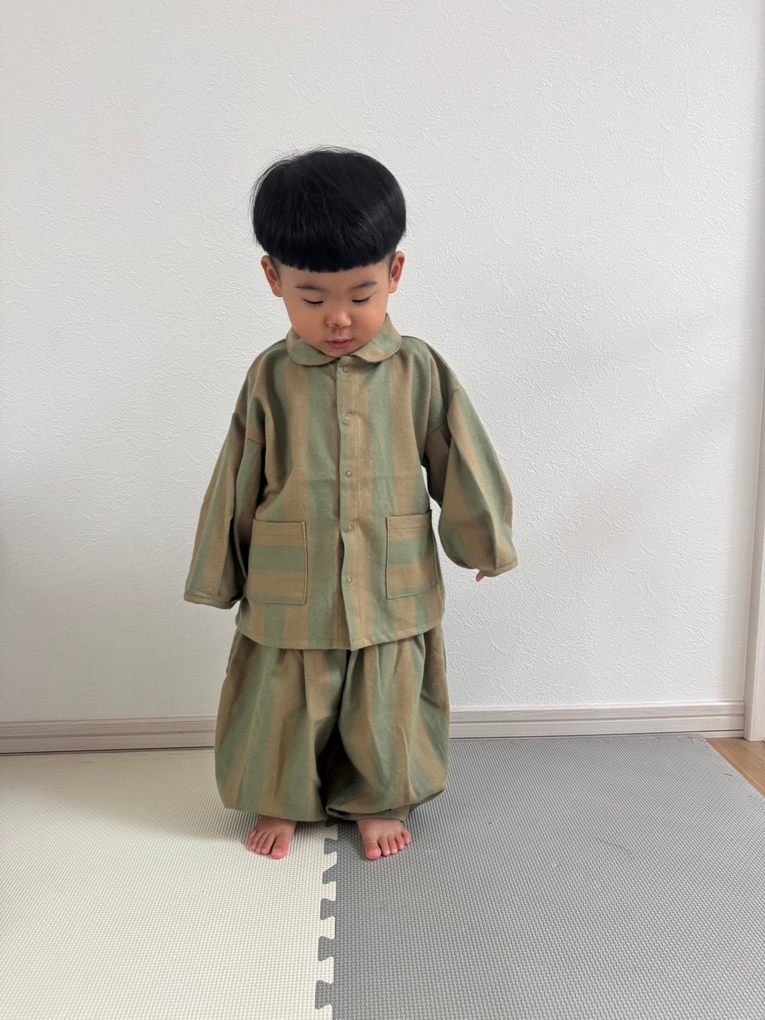 organic zoo】Woodland Stripes Lodge Pants | lana