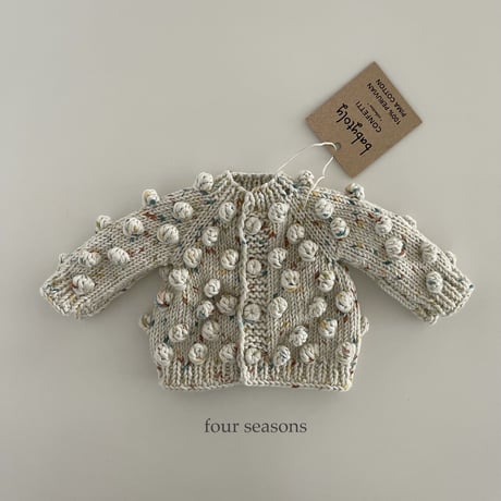 予約【babytoly】Squirrel/koala Popcorn cardigans