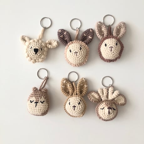 【babytoly×lana 】 Crochet handmade keychains