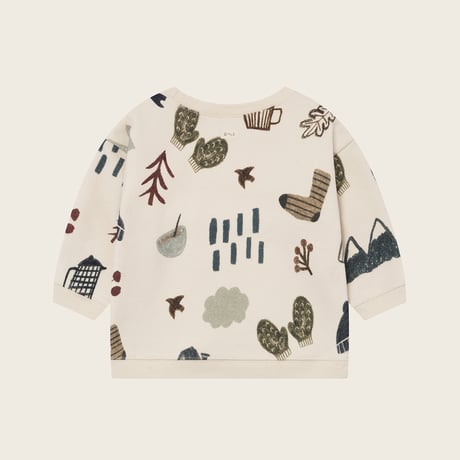 【organic zoo】Cosy Wild Sweatshirt Undyed