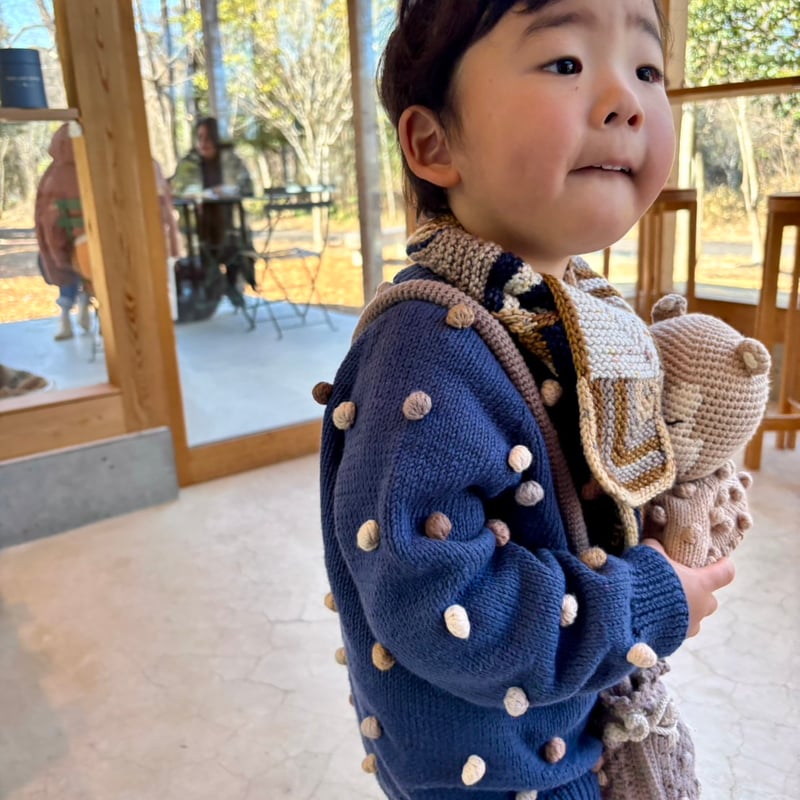 babytoly】rainbow popcorn cardigan/original | lana