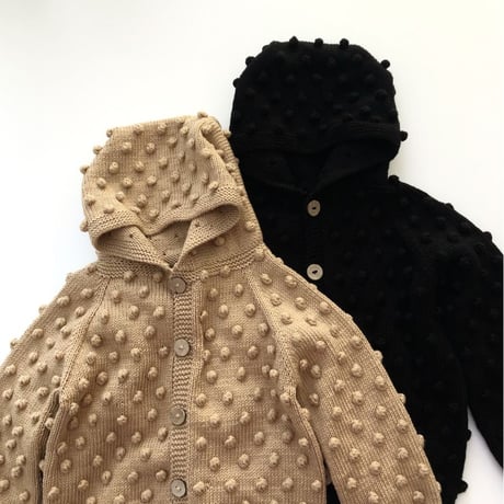 予約【babytoly 】 popcorn hoodie /confetti