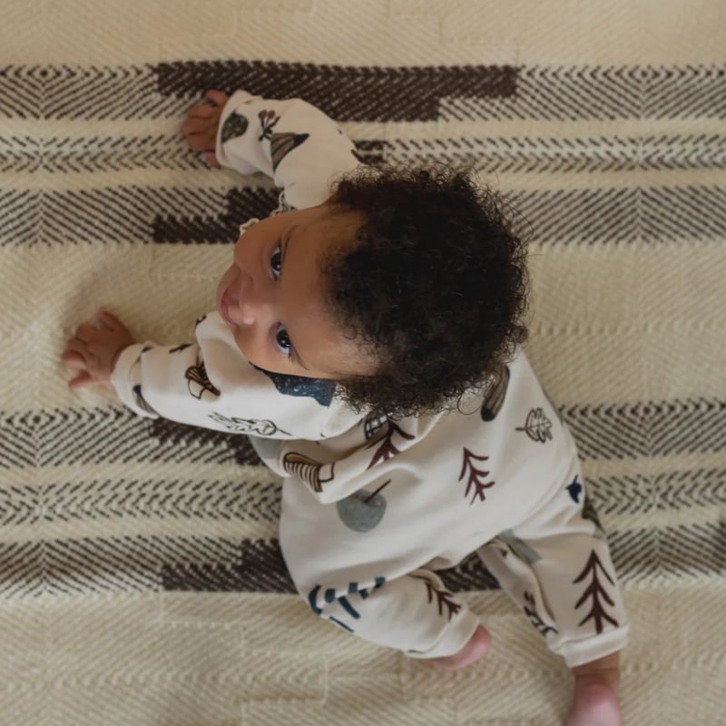 ロンパース・カバーオール organic zoo Cosy Wild Onesie Undyed 6-12 organic zoo オーガニックズー ロンパース 6-12m organic zoo / Cosy
