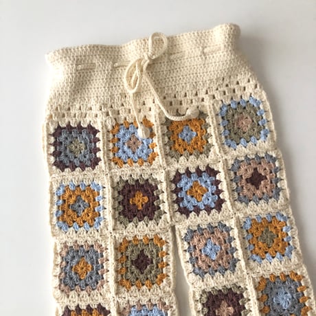 予約【babytoly】CROCHET PANTS