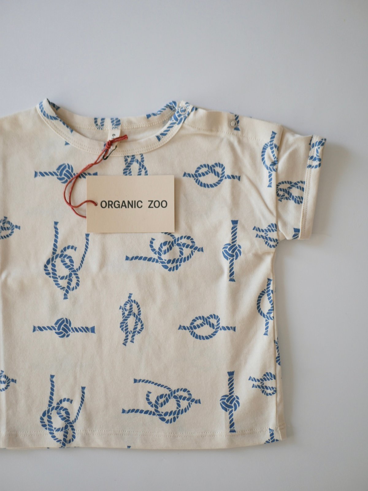 organic zoo】Sailor Knots Boxy T-Shirt | lana