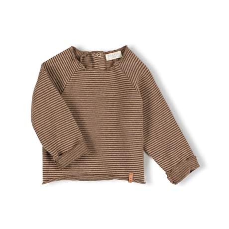 【nixnut】Sim Knit/PEBBLE STRIPE