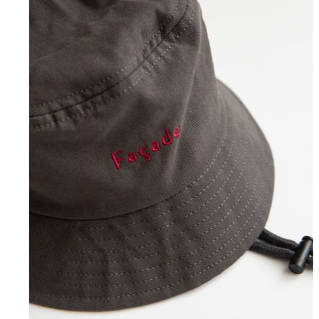 【Façade】Refu Camping hat / Asphalt