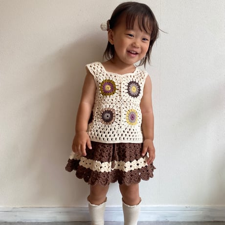 予約【babytoly】camille skirt/ 2 color