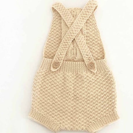 予約【babytoly 】cabel popcorn romper