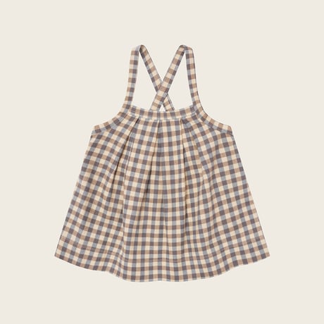 【organic zoo】Shoreline Gingham Tribe Skirt