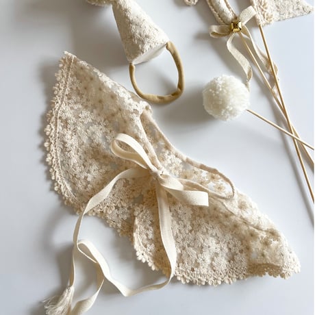 【kruhitkalove】Party cape / openwork