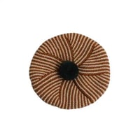 【kalinka】Divna Beret / Caramel/Pine