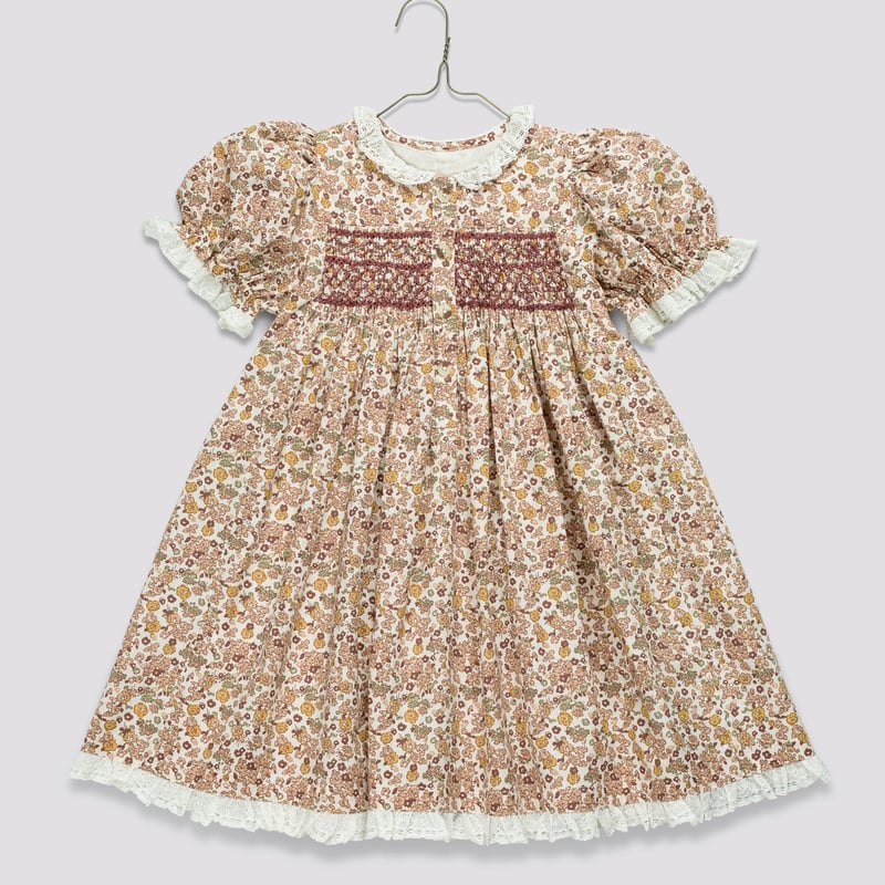 Little Cotton Clothes】Elizabeth Dress - Yarrow