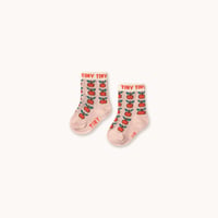 【TINYCOTTONS】APPLES MEDIUM SOCKS *wild rose*