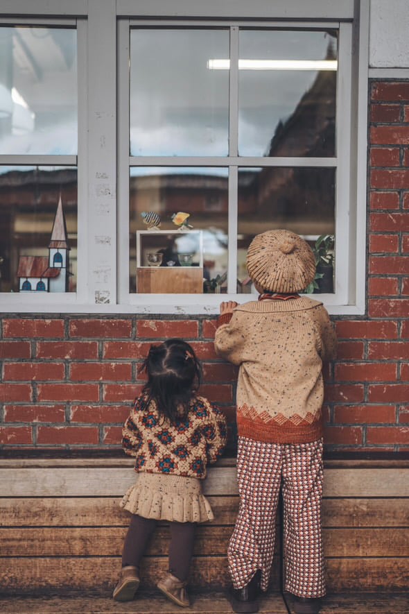 Studio Misha & Puff 】CAMEL CONFETTI / Merino W 