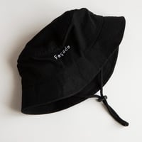 【Façade】Refu Camping hat / Black