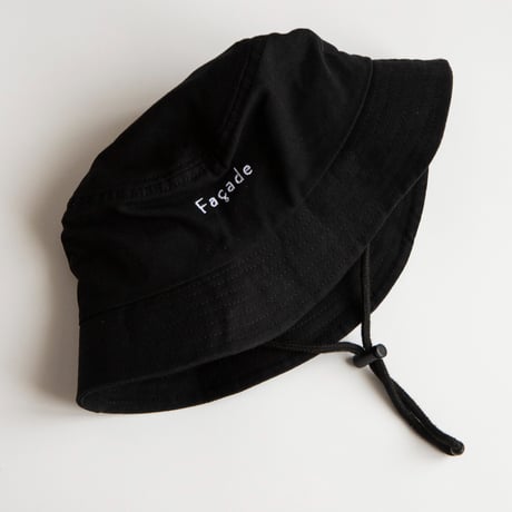 【Façade】Refu Camping hat / Black