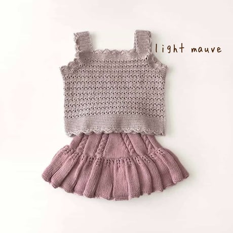 予約【babytoly】ASTER LACE TOP