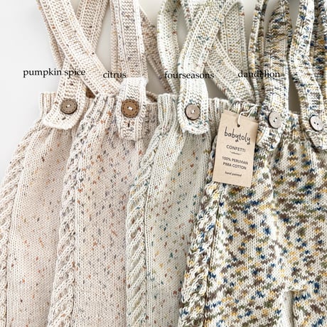 予約【babytoly】Kayla Jumper /confetti
