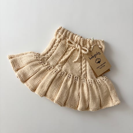 【新品】baby toly ivy skirt ニットスカート　スケポン風 CATEGORY babytoly | lana