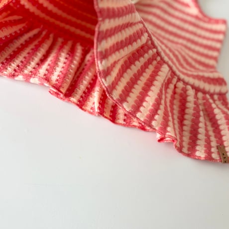 【nixnut】Sum Top/Coral Stripe