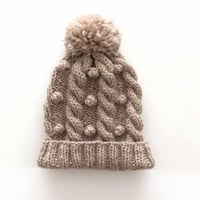 予約【babytoly】merinowool popcorn beanie